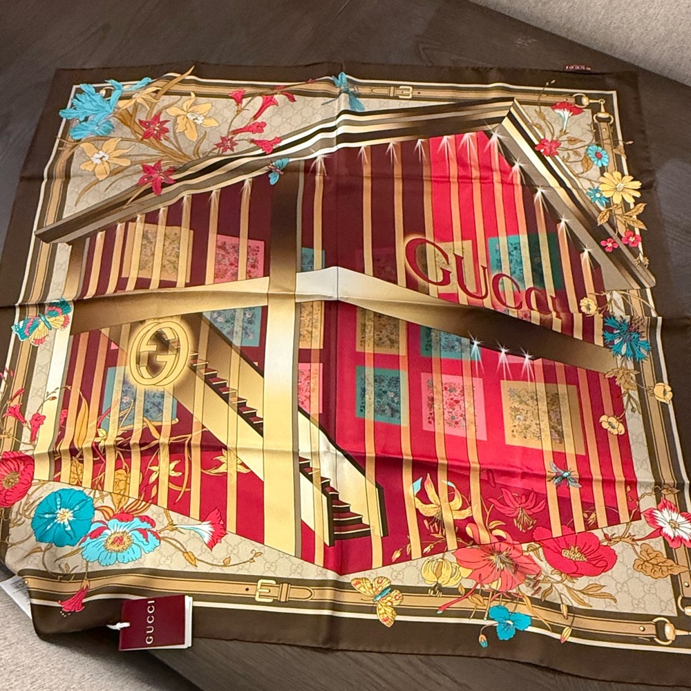 Gucci Silk Scarf